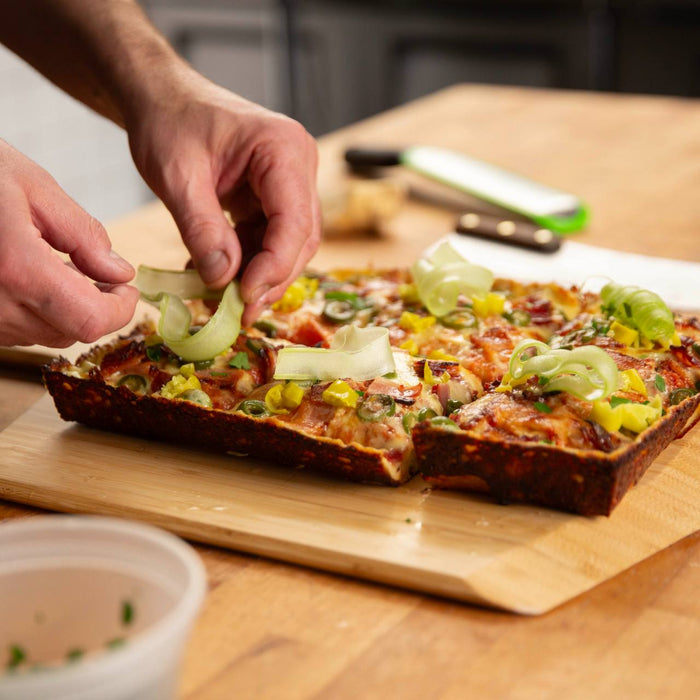 Canadian Detroit-style Pizza: Slowhand’s Sourdough Bloody Caesar