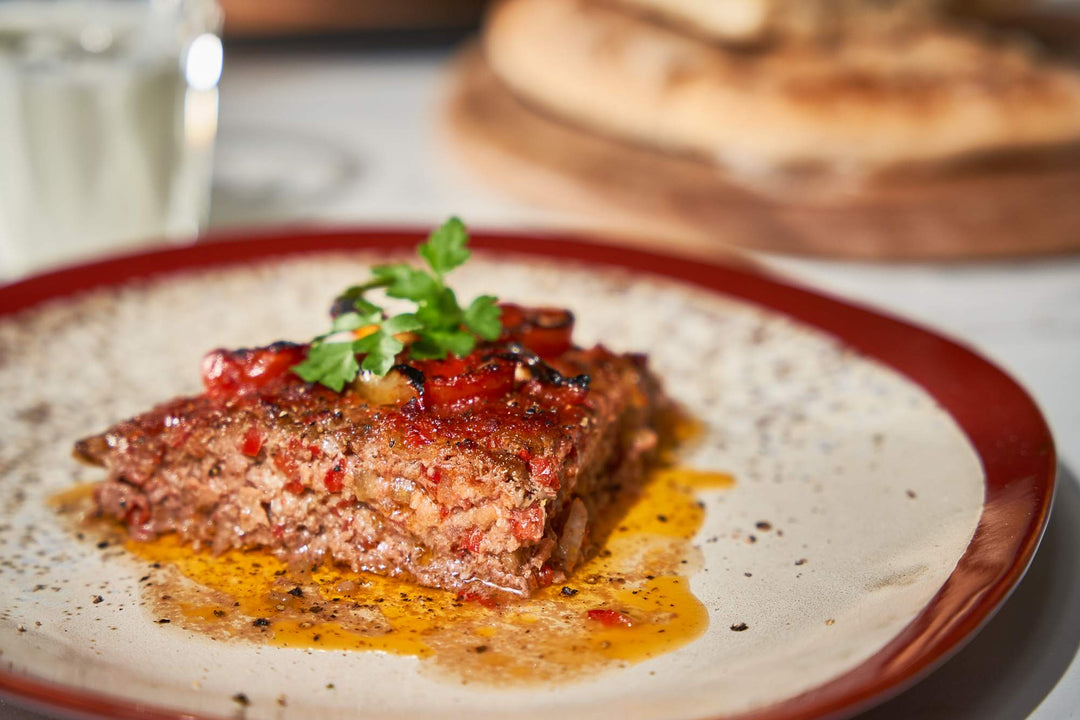 Skillet Kebab with Capsicums and Tomatoes