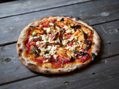 Sweet Potato, Date, Green Chilli & Feta Pizza