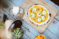 Pumpkin, Zucchini & Chilli Pizza