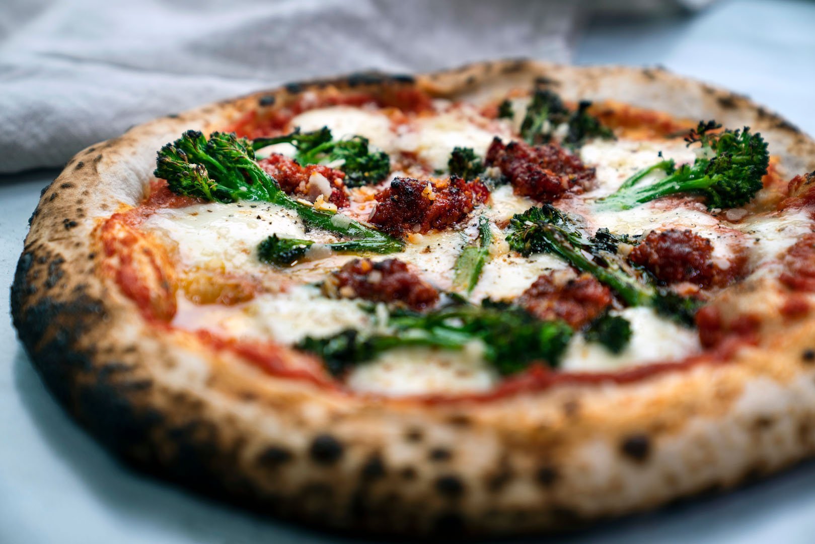 Nduja & Broccoli Pizza Recipe — Ooni New Zealand