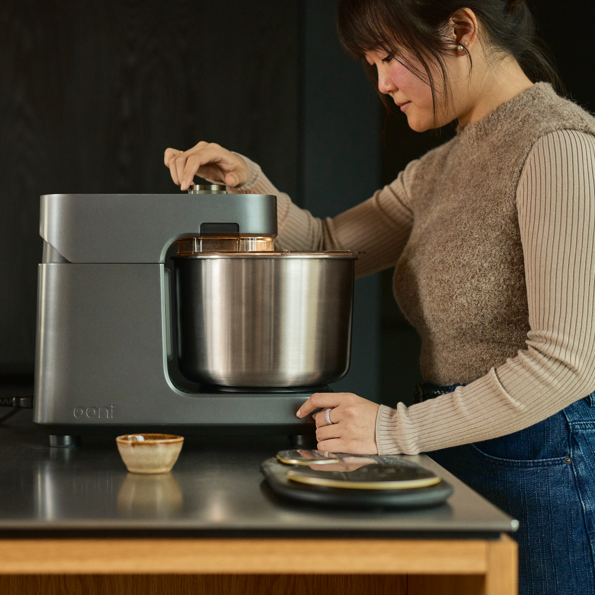 Halo pro spiral mixer - charcoal grey