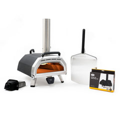 Ooni Karu 16 Outdoor Multi Fuel Pizza Oven Essentials Bundle