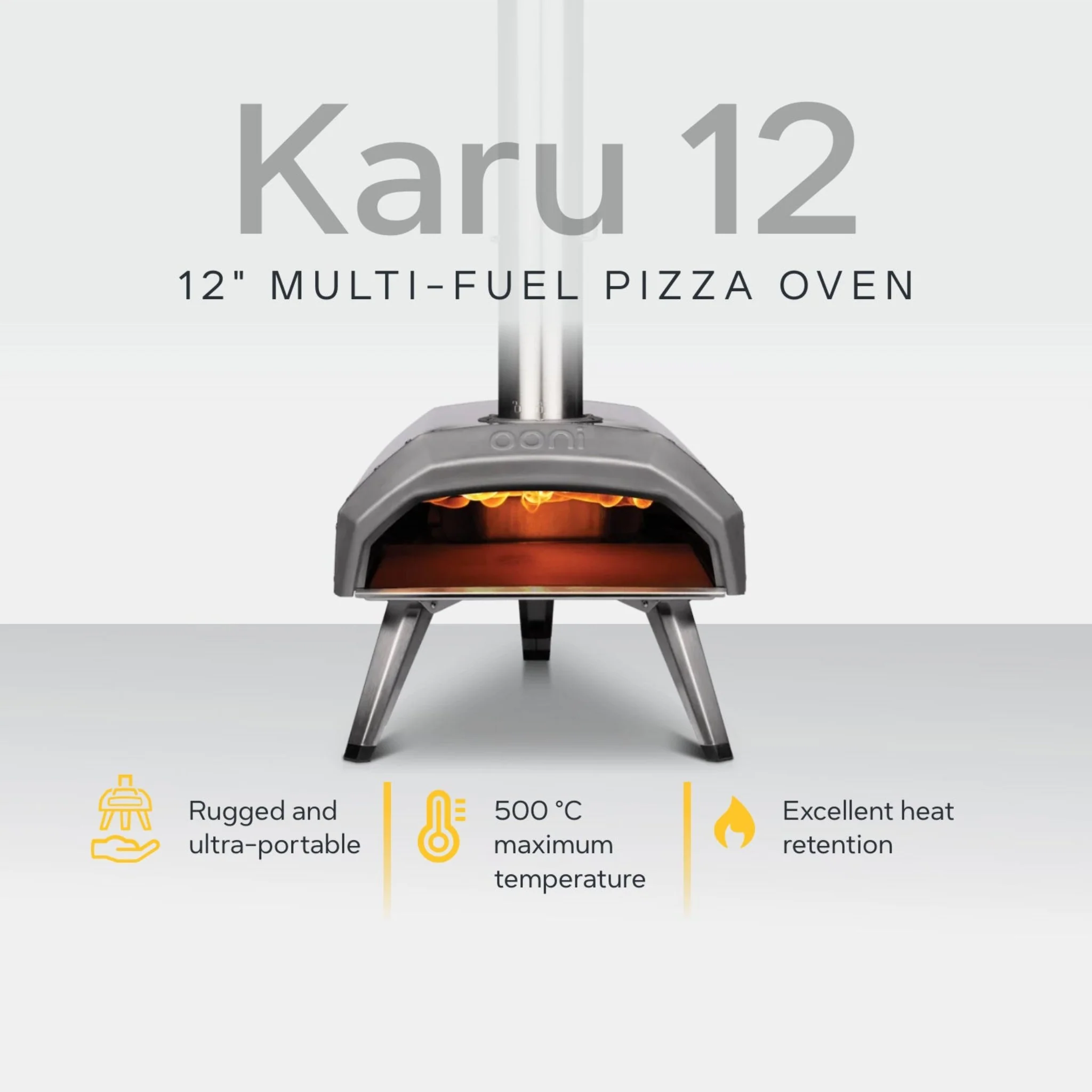 Ooni Karu 12 Multi-Fuel Pizza Oven - 1st Generation — Ooni New Zealand