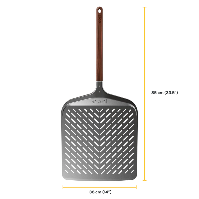 ooni 14" signature peel with dimensions