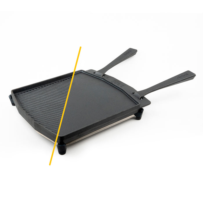 Ooni Dual Sided Grizzler Pan | Click this image to open up the product gallery modal. The product gallery modal allows the images to be zoomed in on.
