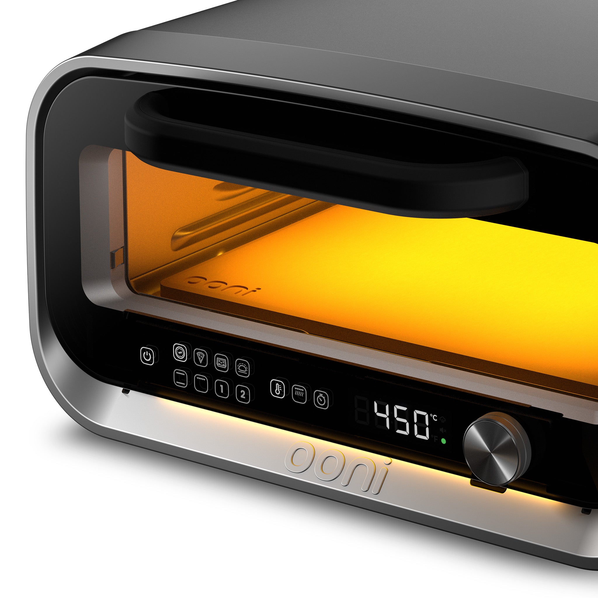 volt 2 electric pizza oven close up 