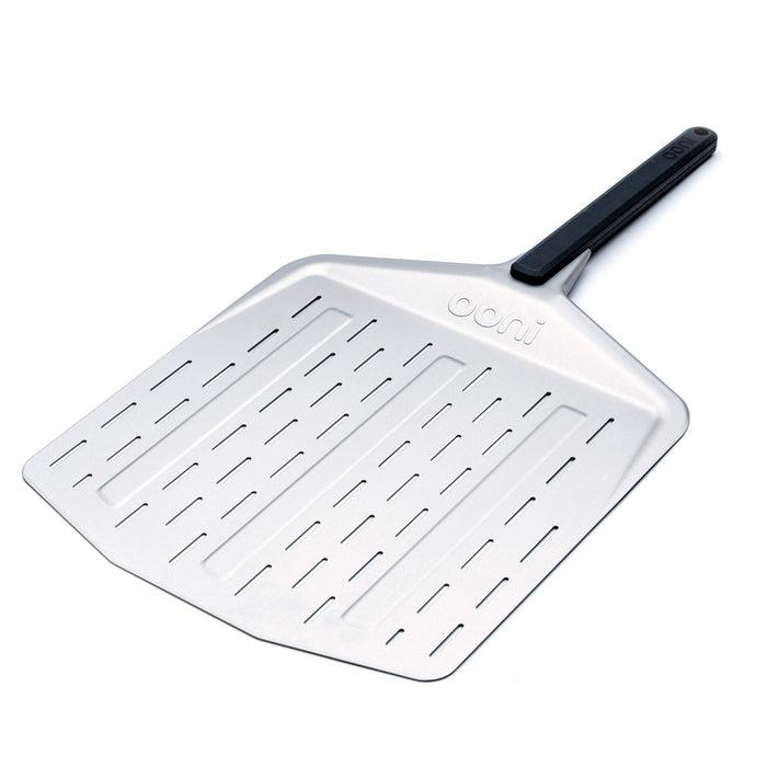 Ooni 12”Perforated Pizza Peel | Ooni New Zealand | Click this image to open up the product gallery modal. The product gallery modal allows the images to be zoomed in on.