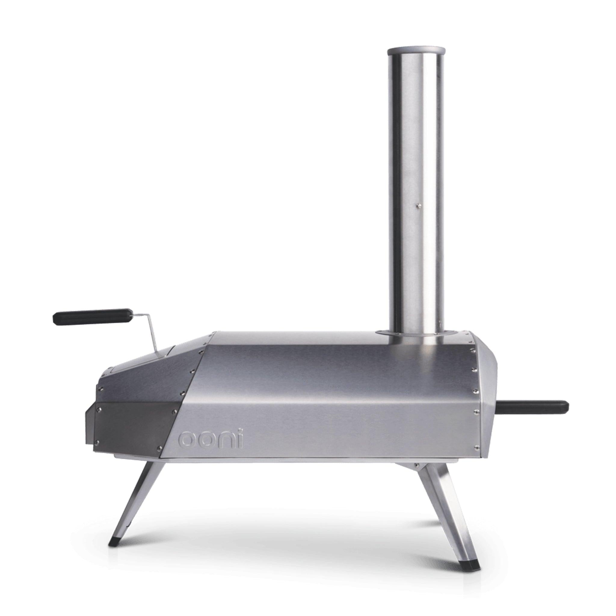 side view of the Ooni Karu 12 Multi-fuel pizza oven 