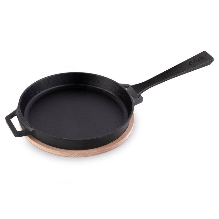 Ooni Cast Iron Skillet Pan | Ooni New Zealand | Click this image to open up the product gallery modal. The product gallery modal allows the images to be zoomed in on.